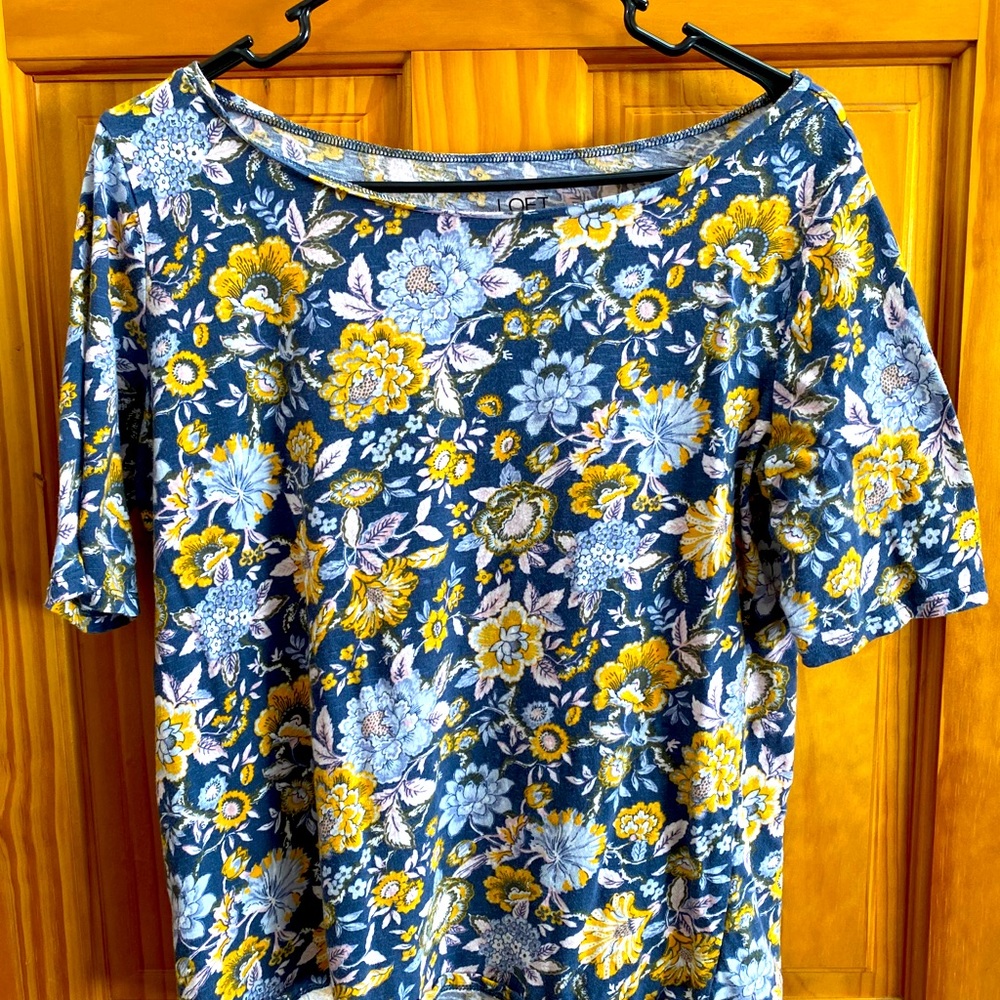 Loft floral top